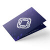 Folded Business Cards