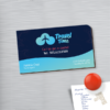 Wink Business Card Magnets